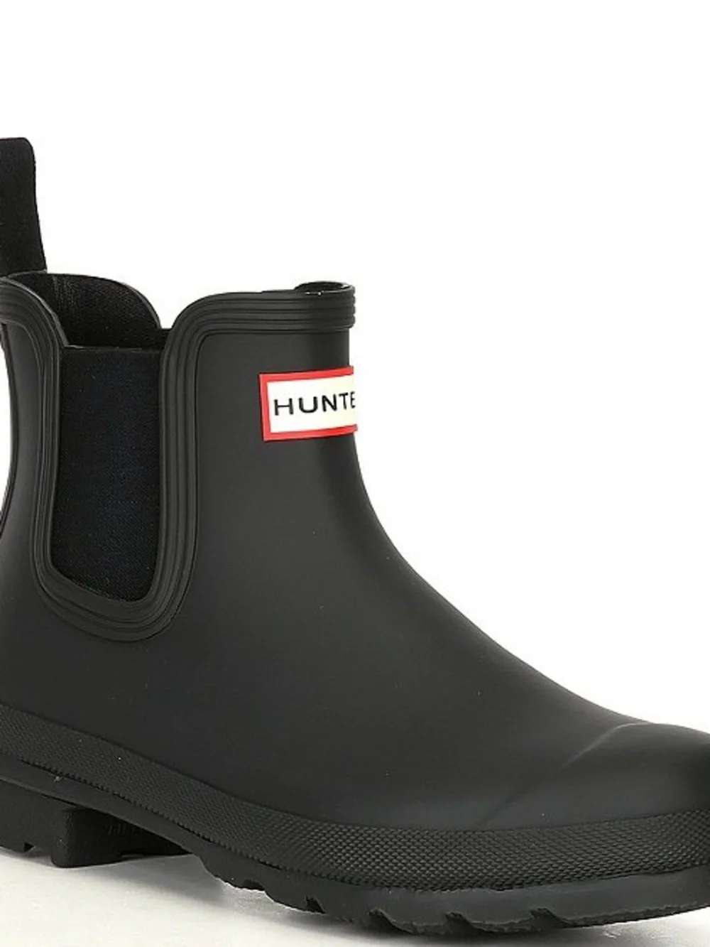 Hunter Women’s Black Chelsea Rain Boot - Size 7